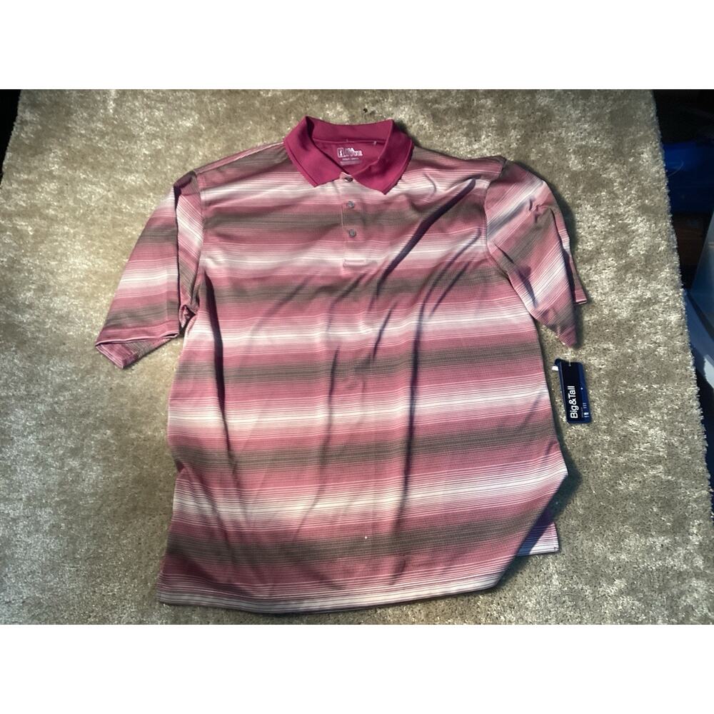 PGA Big & Tall Men's 3XLT Golf Polo